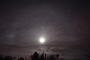 Moon halo