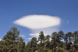 Oval cloud